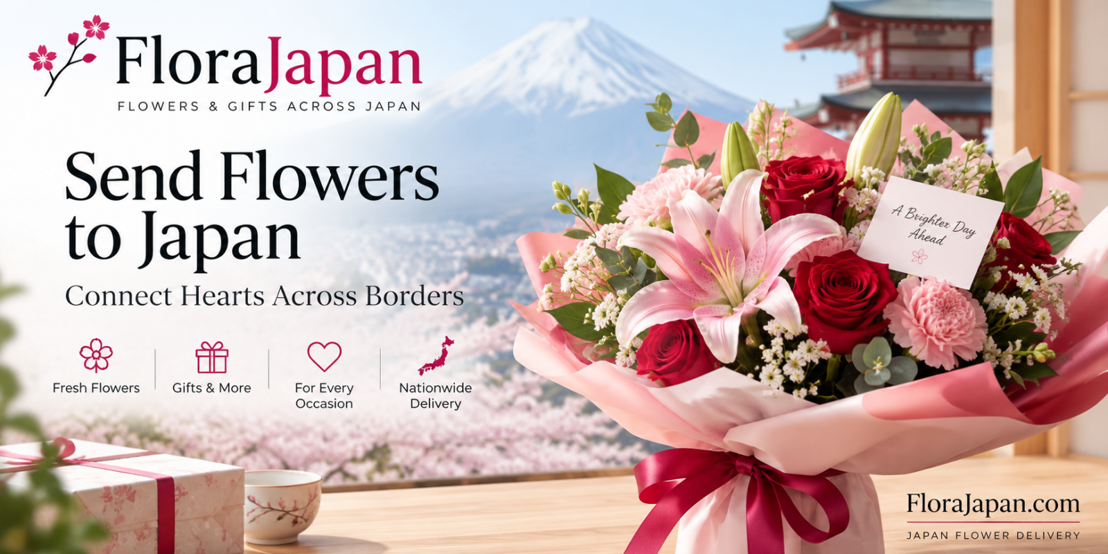 FloraJapan Enhances Online Flower Delivery Services Across Japan